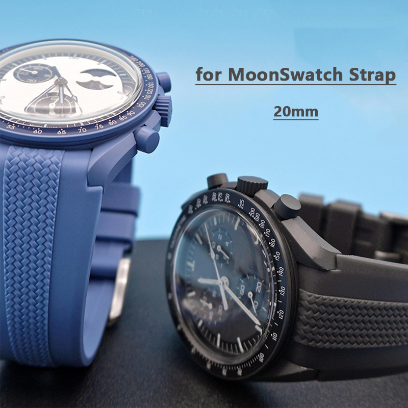 Luxury Watch Omega - Rubber Strap for Swatch X Omega