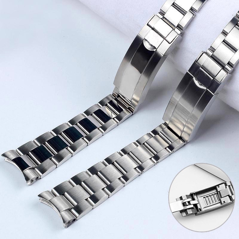Luxury Watch Rolex - 20mm Metal Bracelet For Oyster Stainless