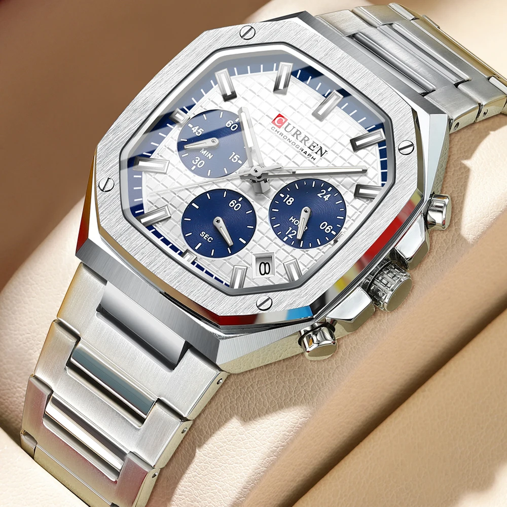 Luxury Watch Hublot - CURREN Men Watch Top Brand Luxury