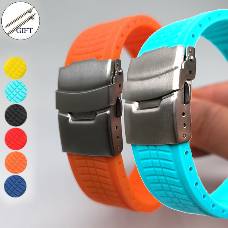 Luxury Watch Omega - Silicone Watch Band Universal Quick Release