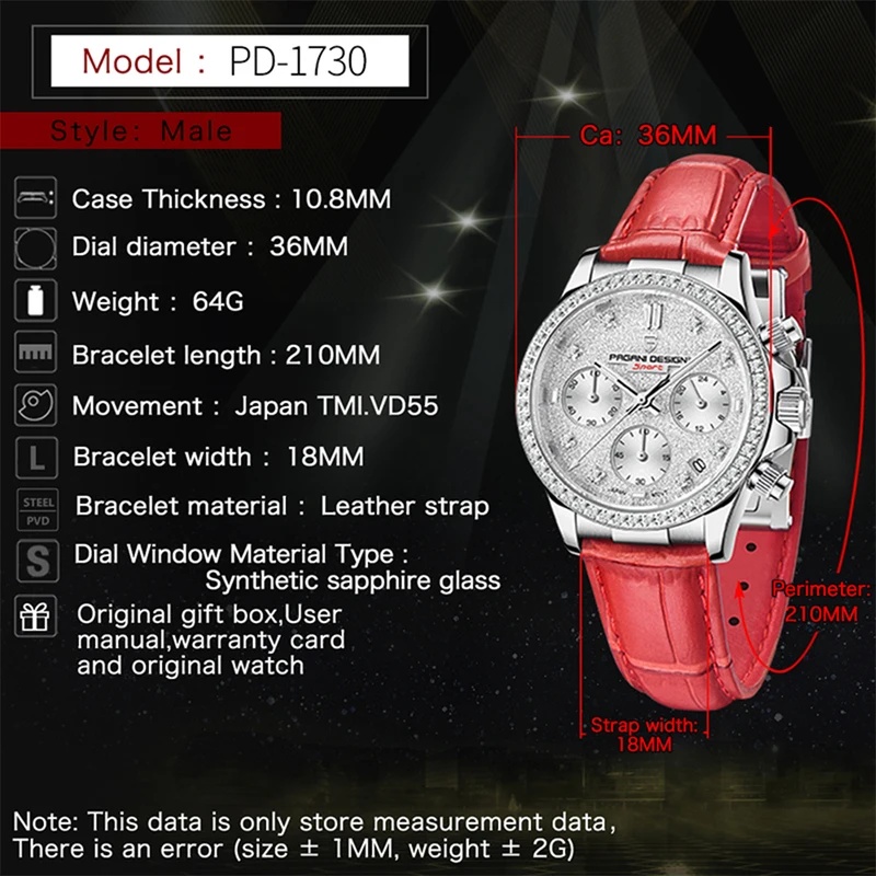 PAGANI DESIGN Multi Functional - огляд і ціна Luxury Watch In Japan