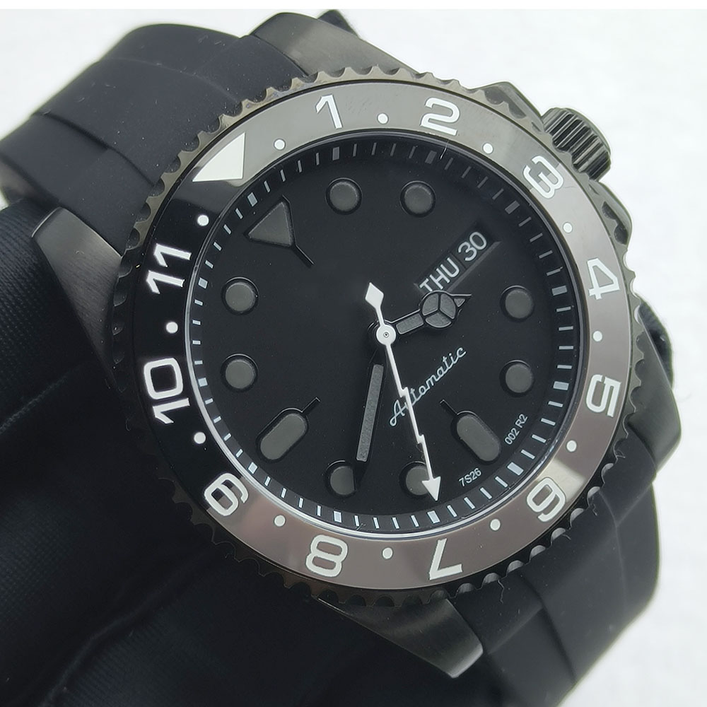 40MM NH36 Watch Black Men's St - огляд і ціна Sapphire Crystal Display