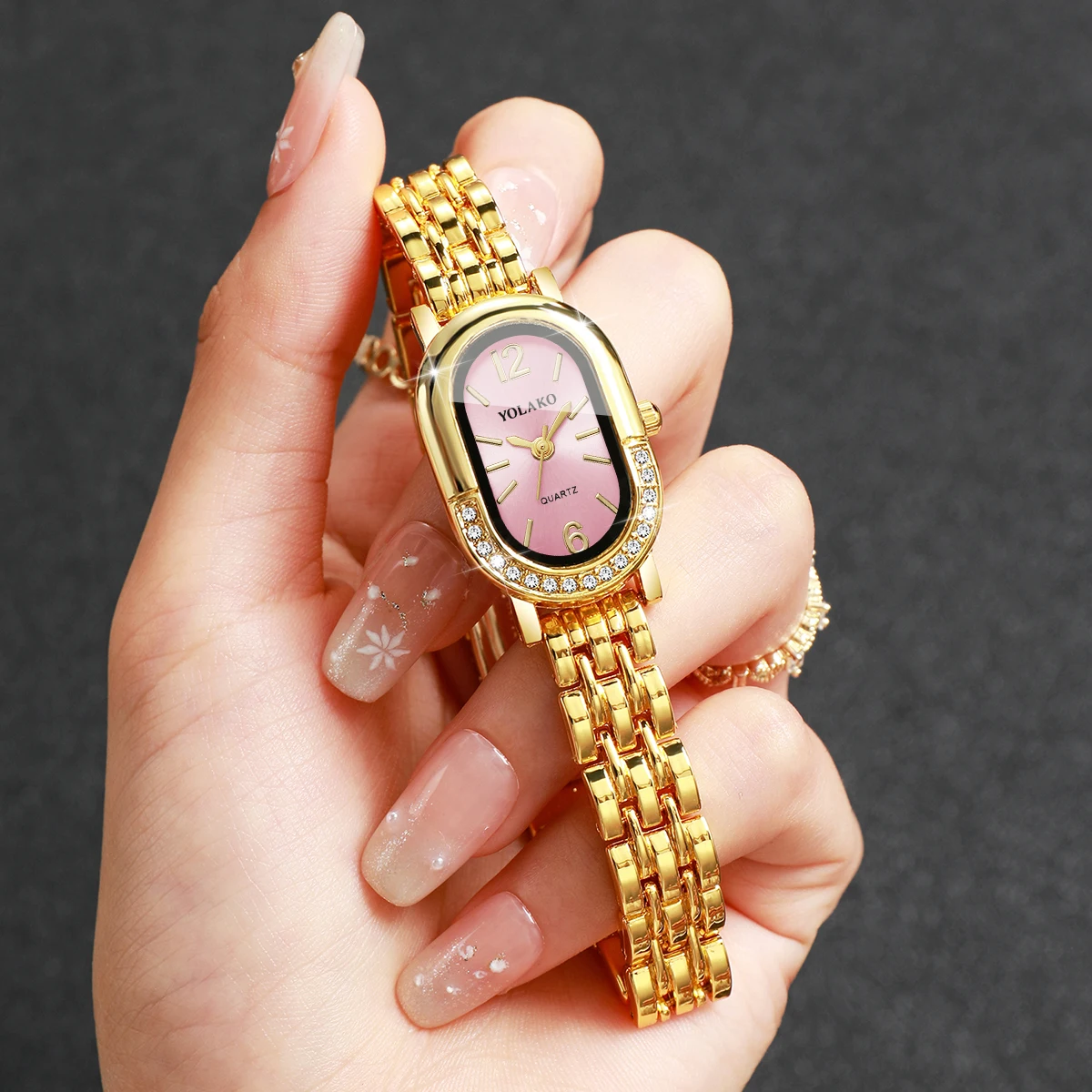Luxury Rhinestone Women Quartz - огляд і ціна Luxury Watch Safe