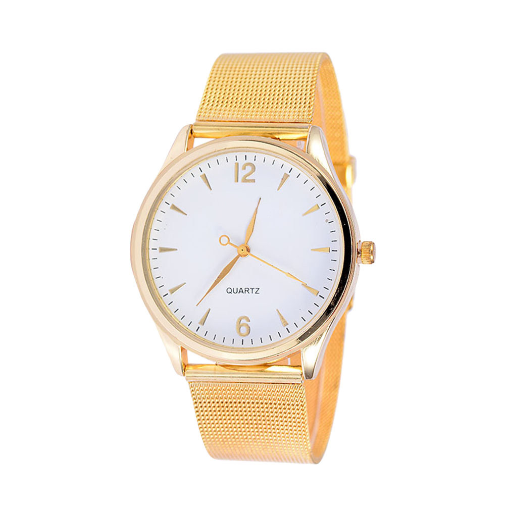 Women Quartz Watch Golden Mesh - огляд і ціна Luxury Watch Gift For Her