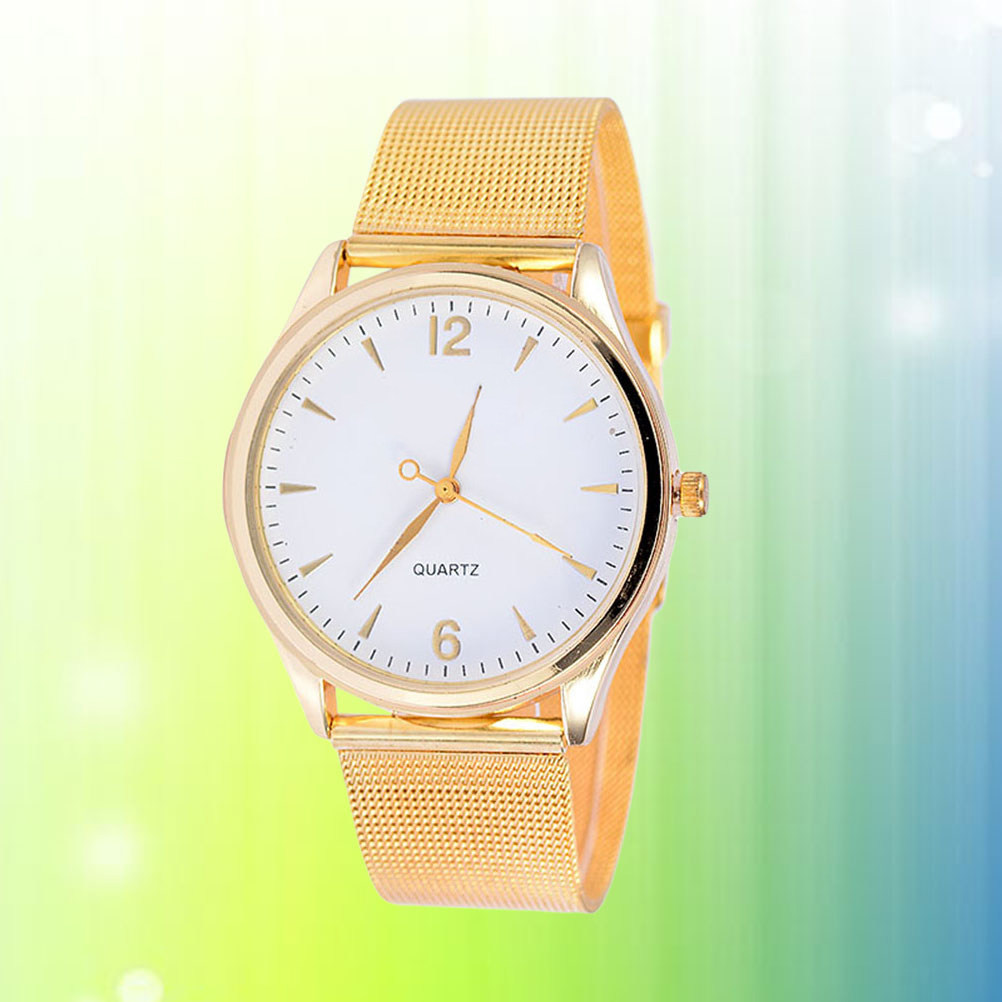 Women Quartz Watch Golden Mesh - огляд і ціна Luxury Watch Gift For Her