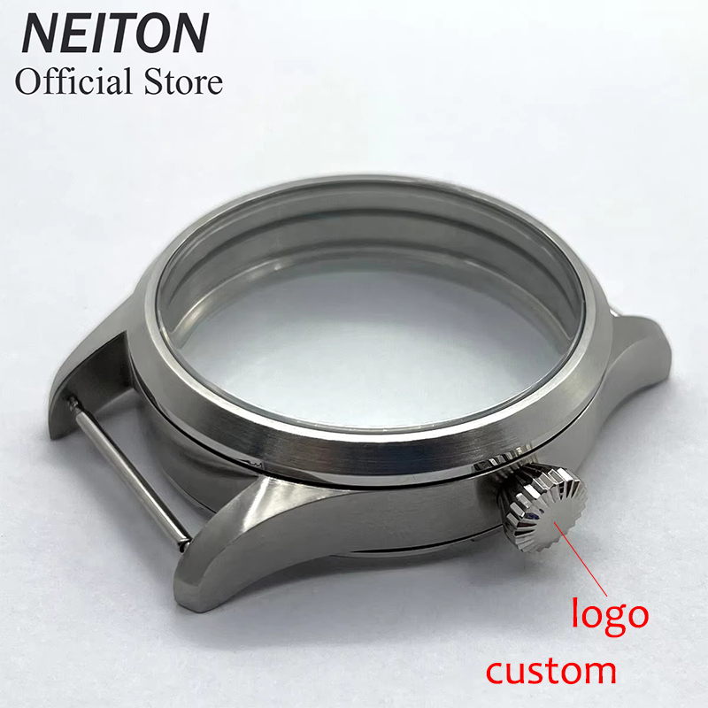 NEITON 42mm Manual Watch Case  - огляд і ціна Sapphire Crystal Display