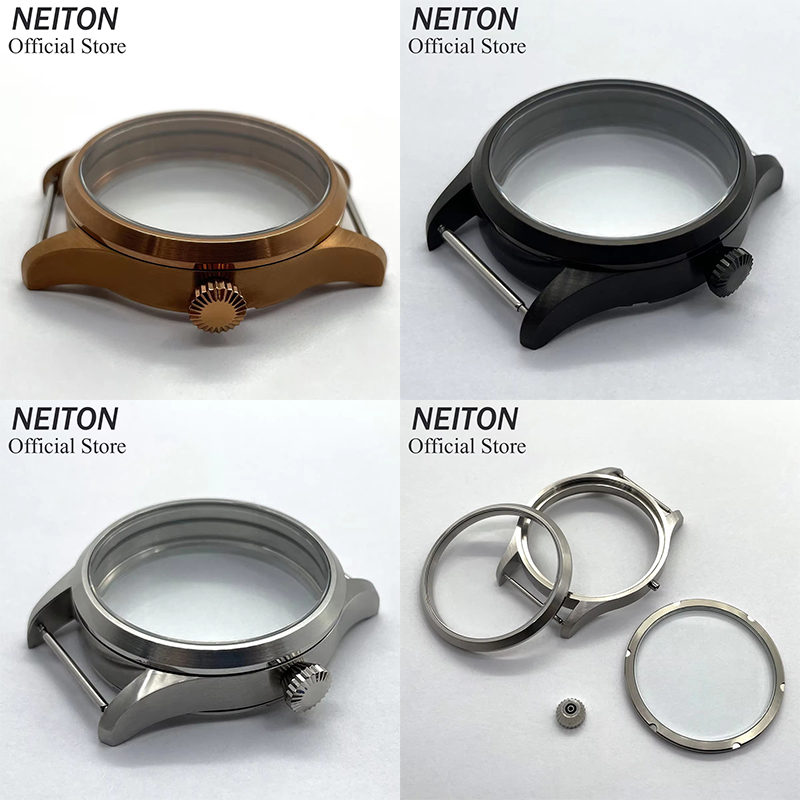 NEITON 42mm Manual Watch Case  - огляд і ціна Sapphire Crystal Display