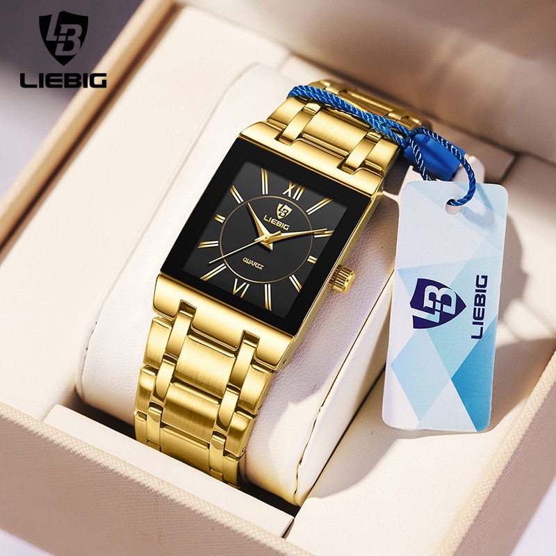 LiEBIG Luxury Golden Quartz Wr - огляд і ціна Luxury Watch Uk