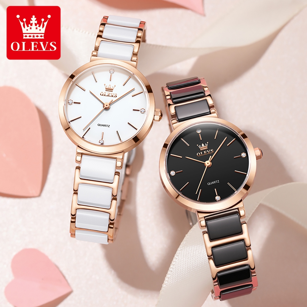 OLEVS Women Watch 5877 Luxury  - огляд і ціна Luxury Watch Lady