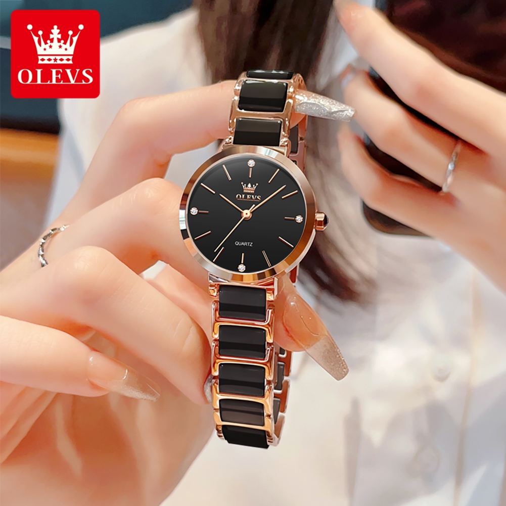 OLEVS Women Watch 5877 Luxury  - огляд і ціна Luxury Watch Lady