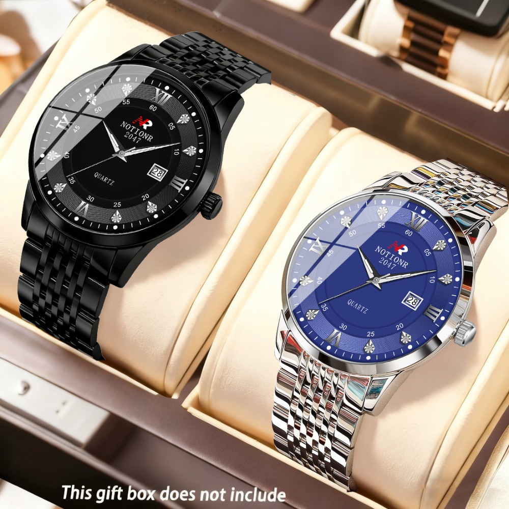 2pcs Classic Men's Quartz Watc - огляд і ціна Luxury Watch Business