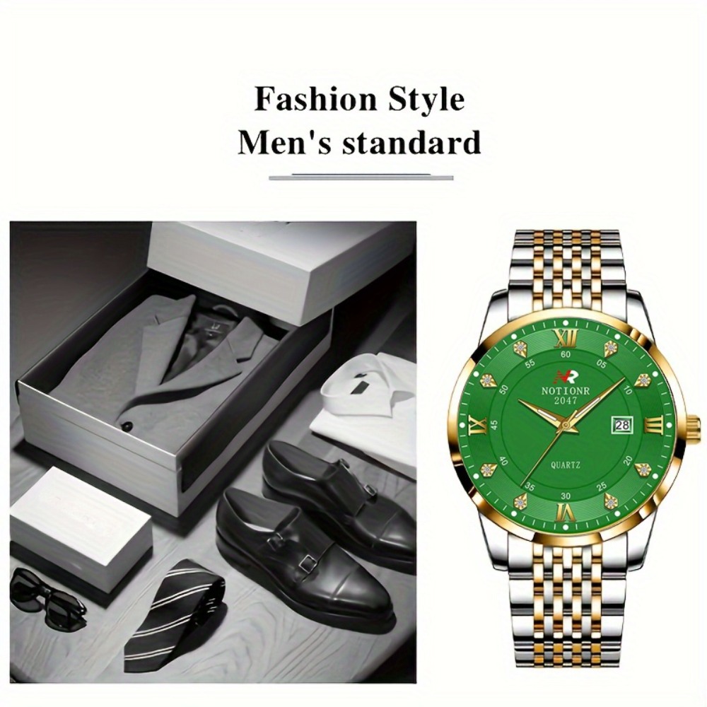 2pcs Classic Men's Quartz Watc - огляд і ціна Luxury Watch Business