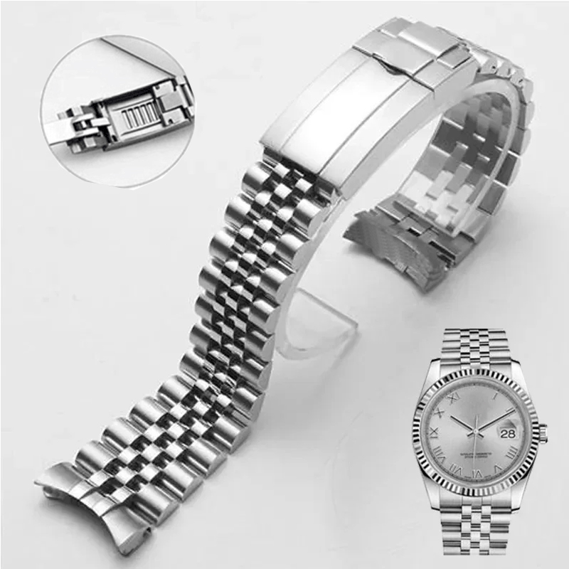 904L Jubilee Watch Band for Ro - огляд і ціна Luxury Watch Class