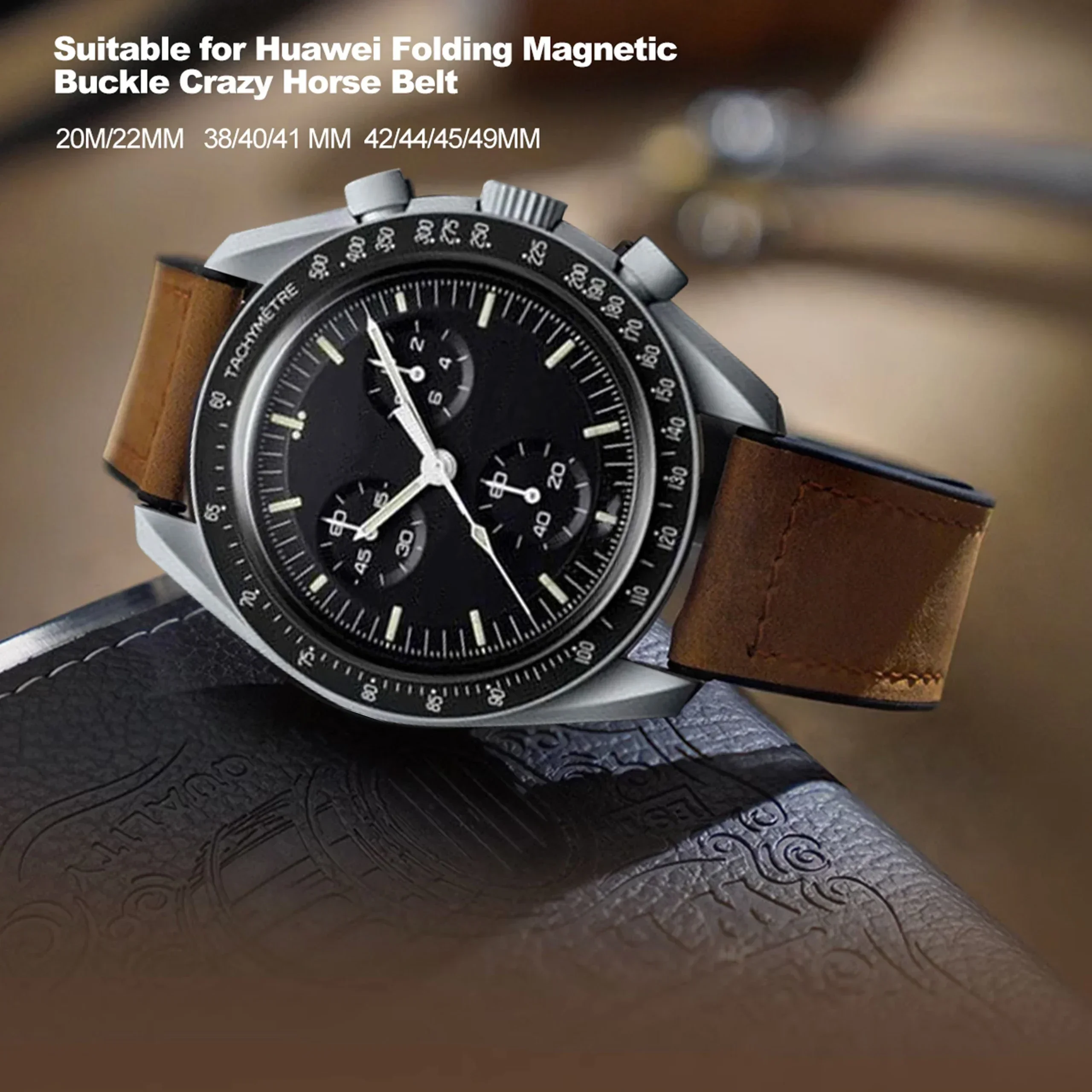 20mm Silicone Leather Strap Fo - огляд і ціна Luxury Watch Omega