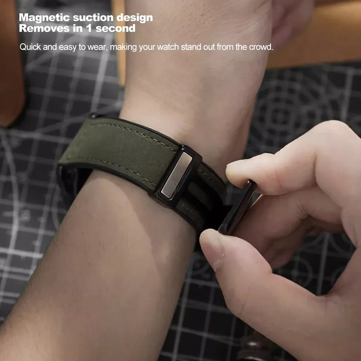 20mm Silicone Leather Strap Fo - огляд і ціна Luxury Watch Omega
