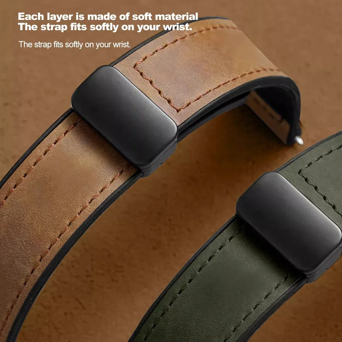 20mm Silicone Leather Strap Fo - огляд і ціна Luxury Watch Omega