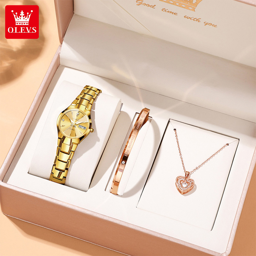 OLEVS Ladies Watch 8697 Luxury - огляд і ціна Luxury Watch Lady