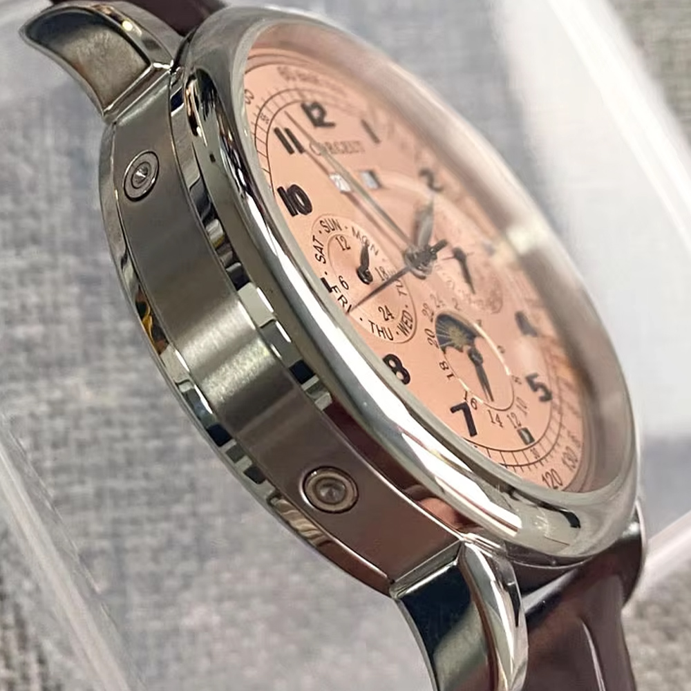 Men ST1655 Movement Moon Phase - огляд і ціна Sapphire Crystal Display