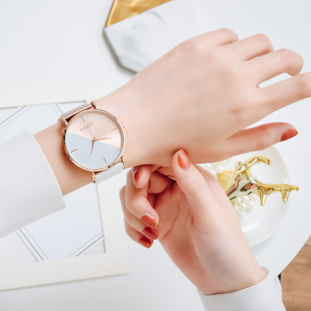 Top Brand Women's Watch Leathe - огляд і ціна Luxury Watch Lady