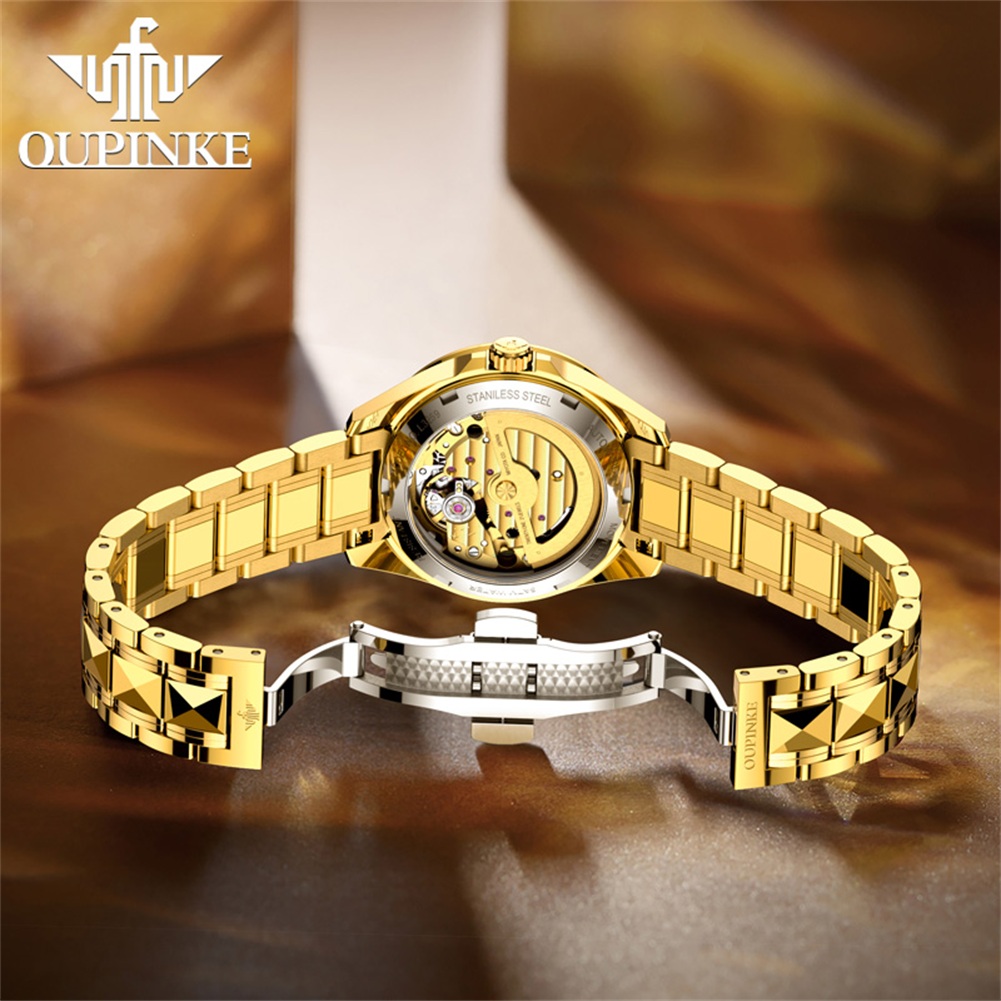 OUPINKE 3259 Real Gold Automat - огляд і ціна Sapphire Crystal Display