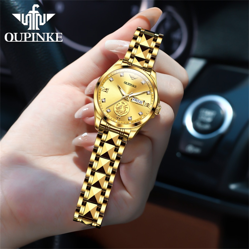 OUPINKE 3259 Real Gold Automat - огляд і ціна Sapphire Crystal Display