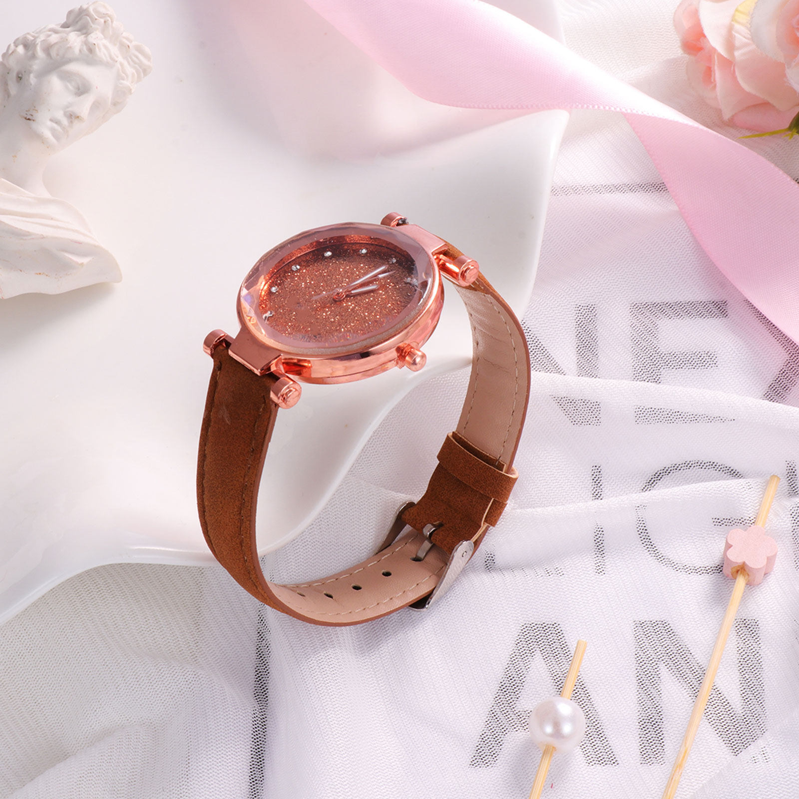 2Pcs Women Quartz Watch Design - огляд і ціна Luxury Watch Gift For Her