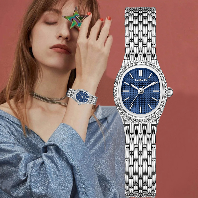 LIGE Fashion Luxury Quartz Wom - огляд і ціна Luxury Watch Lady