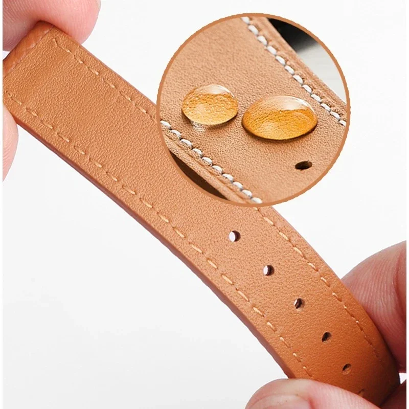 Genuine Leather Strap Of The W - огляд і ціна Luxury Watch Hermes