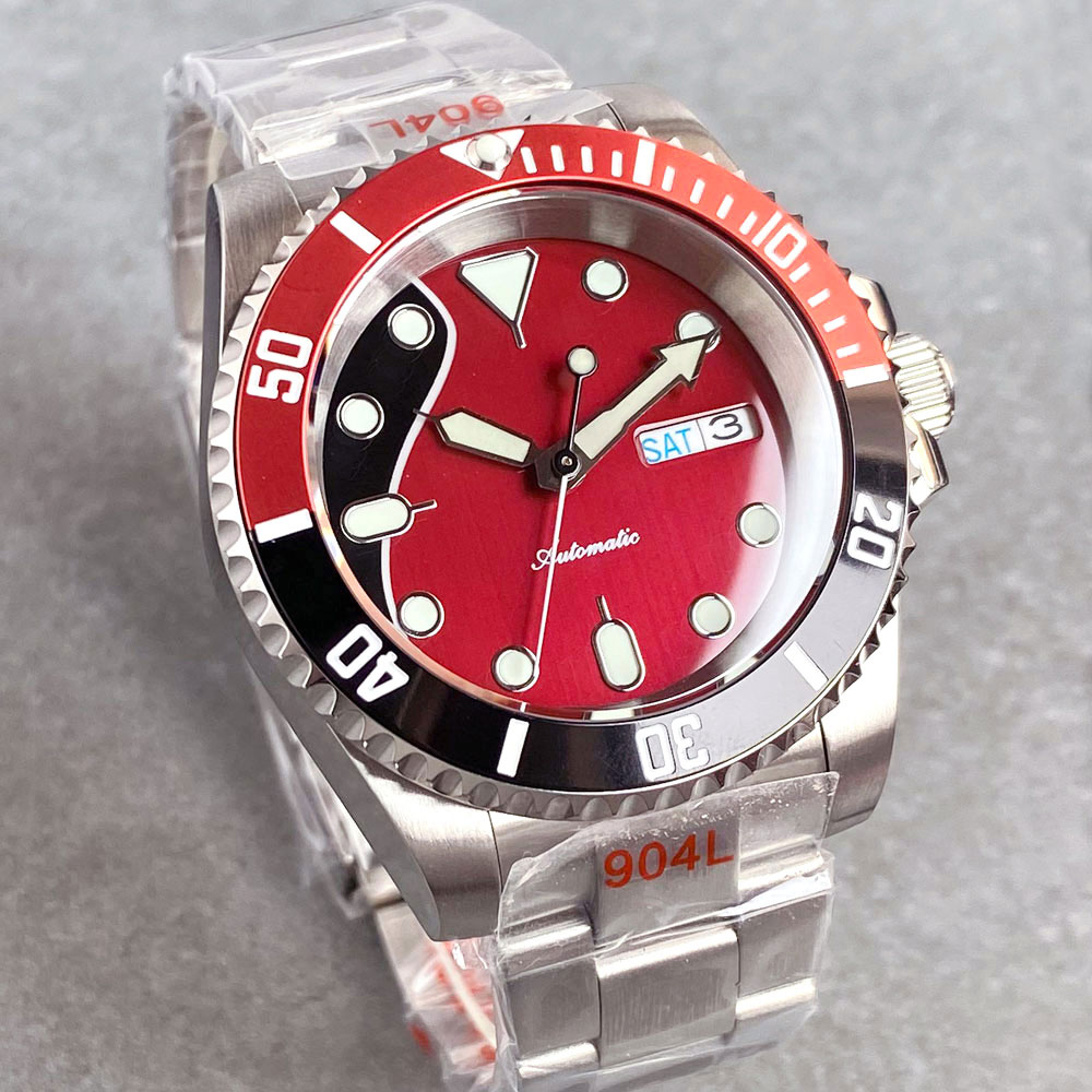 Customized 20ATM 40mm Date Wee - огляд і ціна Sapphire Crystal Display