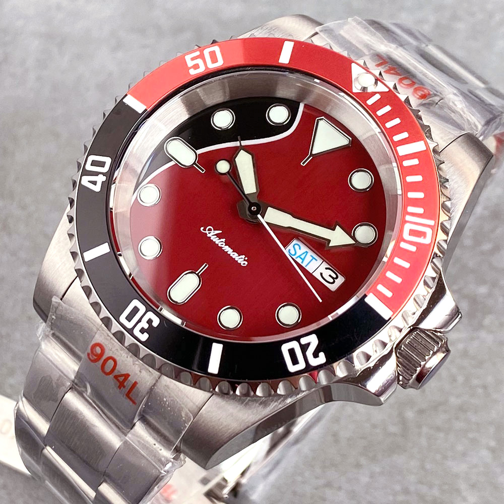 Customized 20ATM 40mm Date Wee - огляд і ціна Sapphire Crystal Display