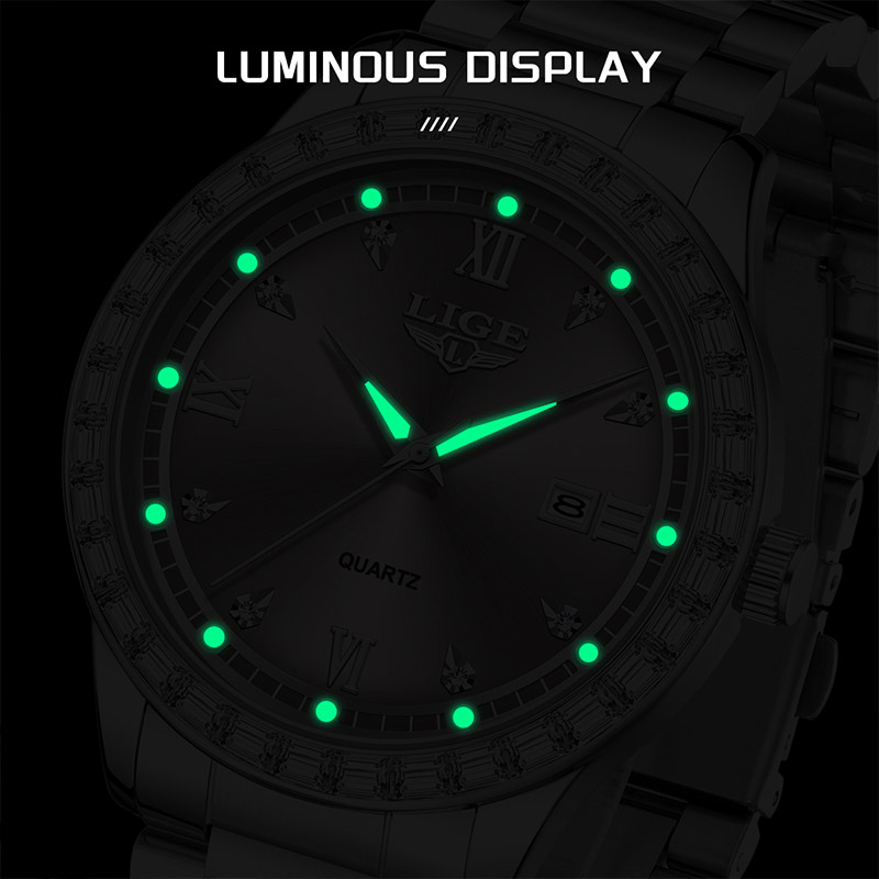 LIGE Quartz Wristwatch 2026 Lu - огляд і ціна Luxury Watch Uk