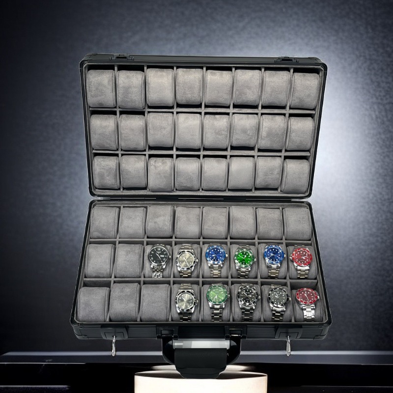 Aluminum Green Watch Box Mens  - огляд і ціна Luxury Watch Class