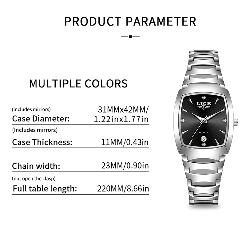 LIGE Watch women Business Luxu - огляд і ціна Luxury Watch Business