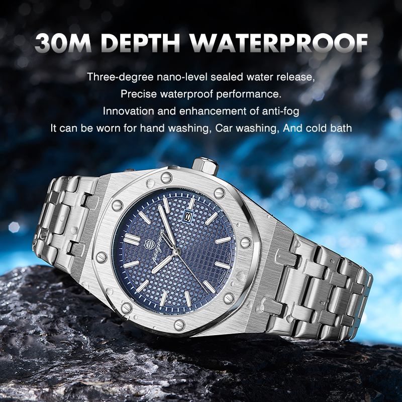 PAAZOMU Luxury Quartz Man Wris - огляд і ціна Luxury Watch Hublot