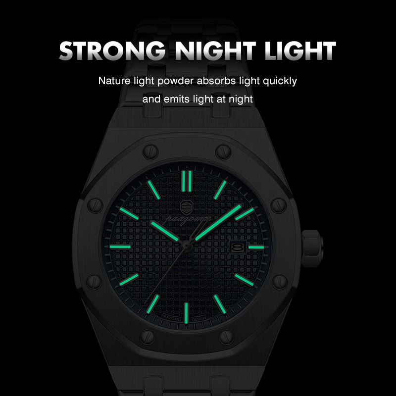 PAAZOMU Luxury Quartz Man Wris - огляд і ціна Luxury Watch Hublot