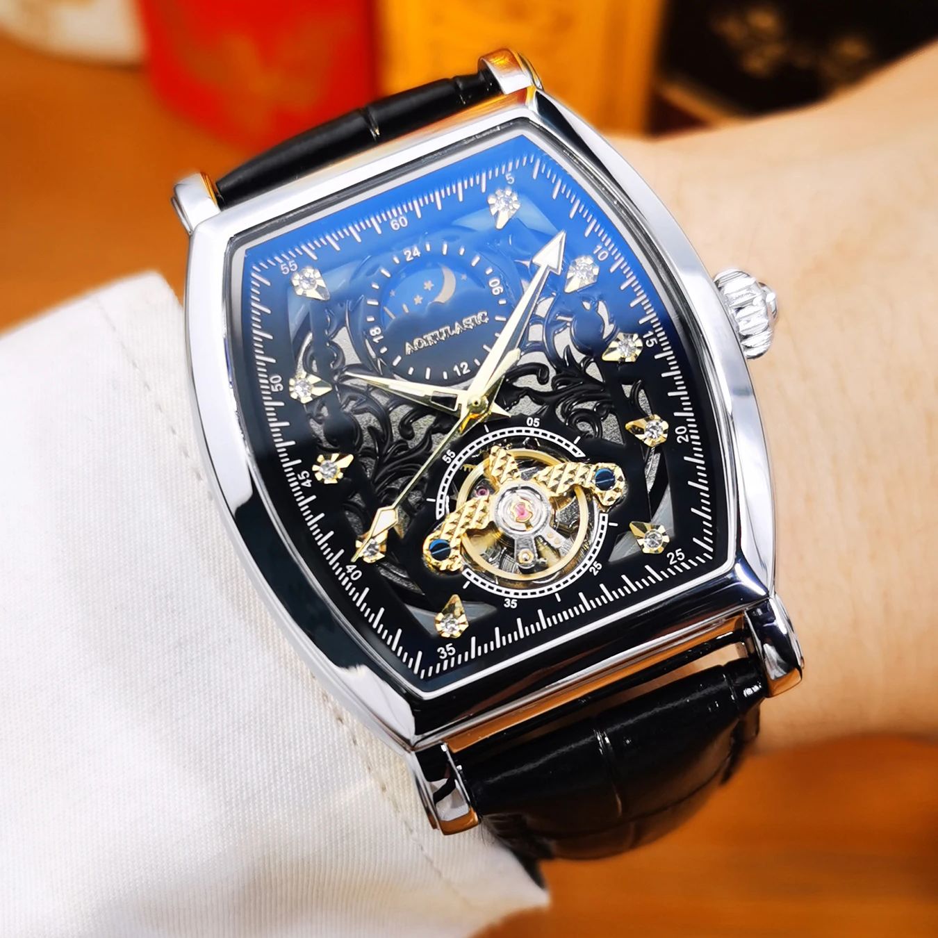 AOKULASIC Tourbillon Iced Out  - огляд і ціна Luxury Watch Arabic