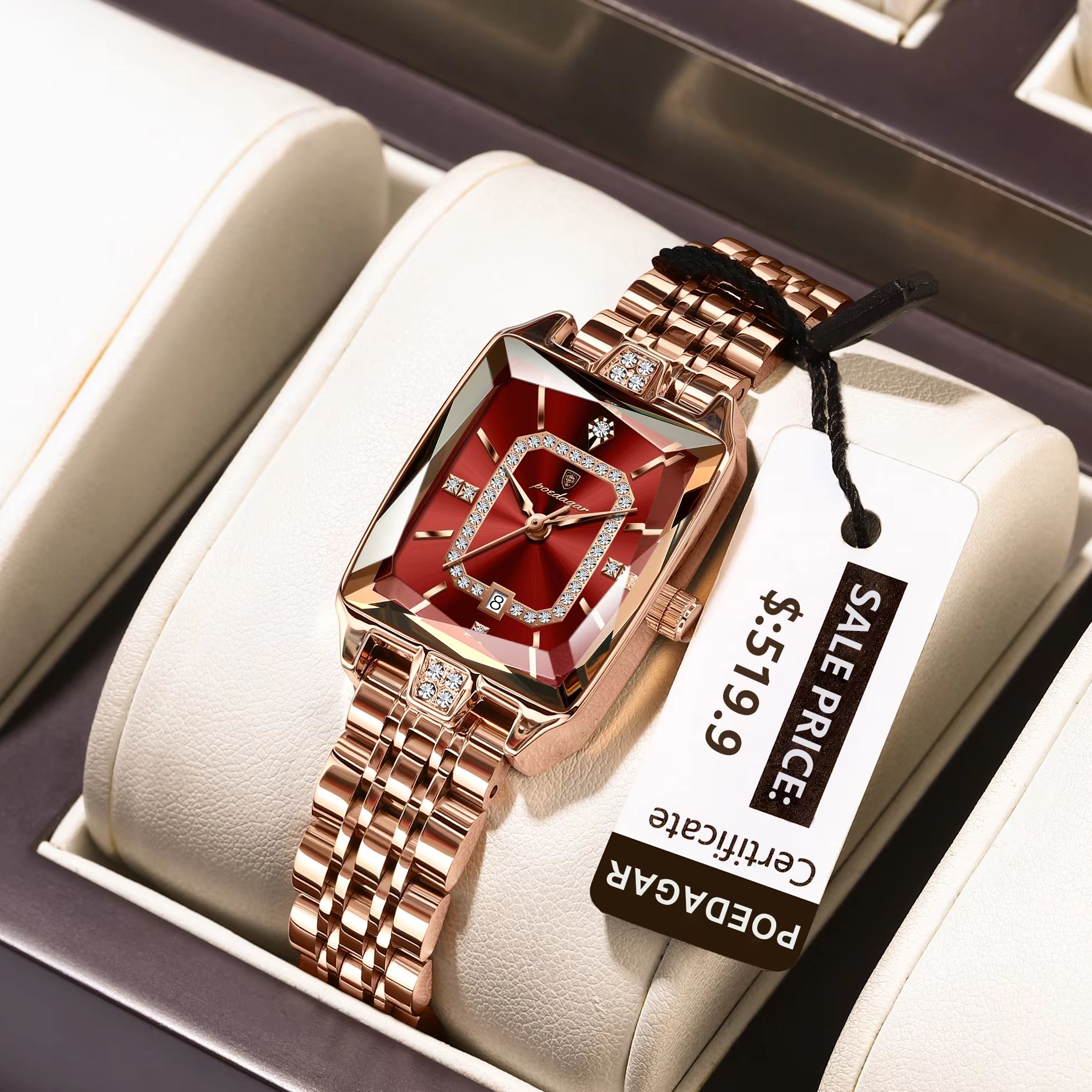 POEDAGAR Fashion Elegant Women - огляд і ціна Luxury Watch Lady