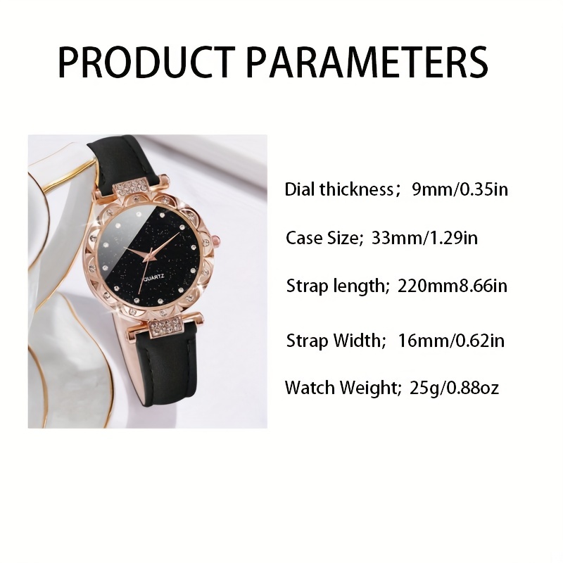 Starry Fashion Quartz Watch Lu - огляд і ціна Luxury Watch Gift For Her