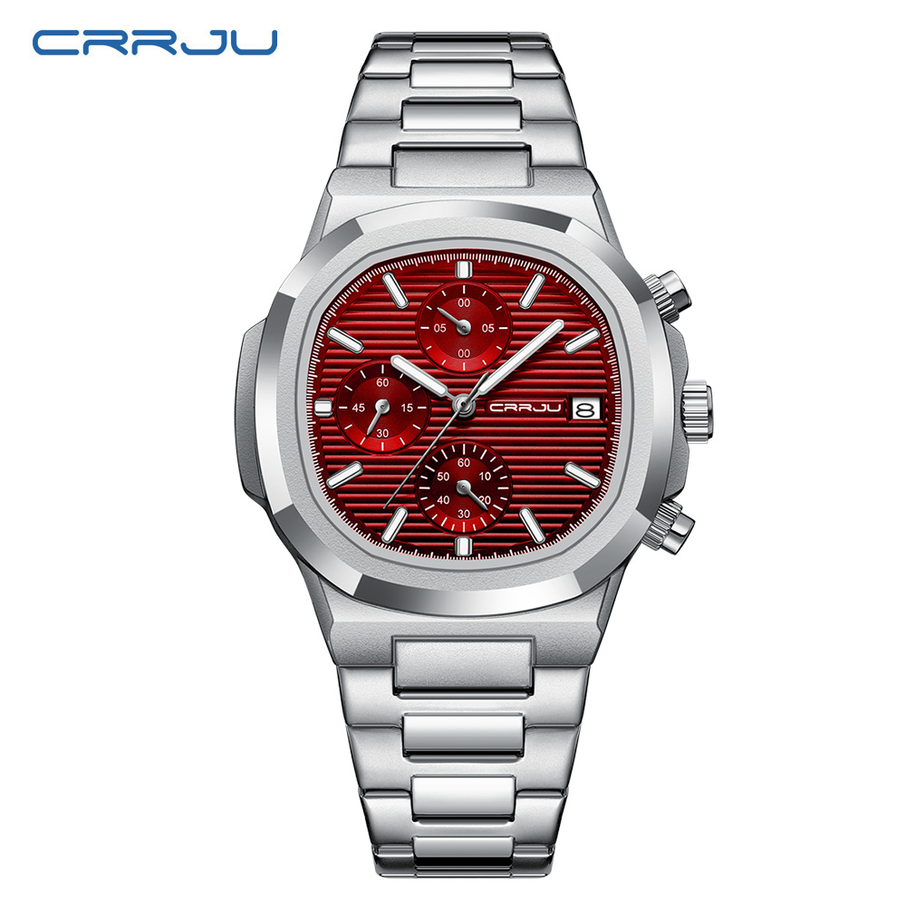CRRJU Luxury Man Watch Busines - огляд і ціна Luxury Watch Hublot