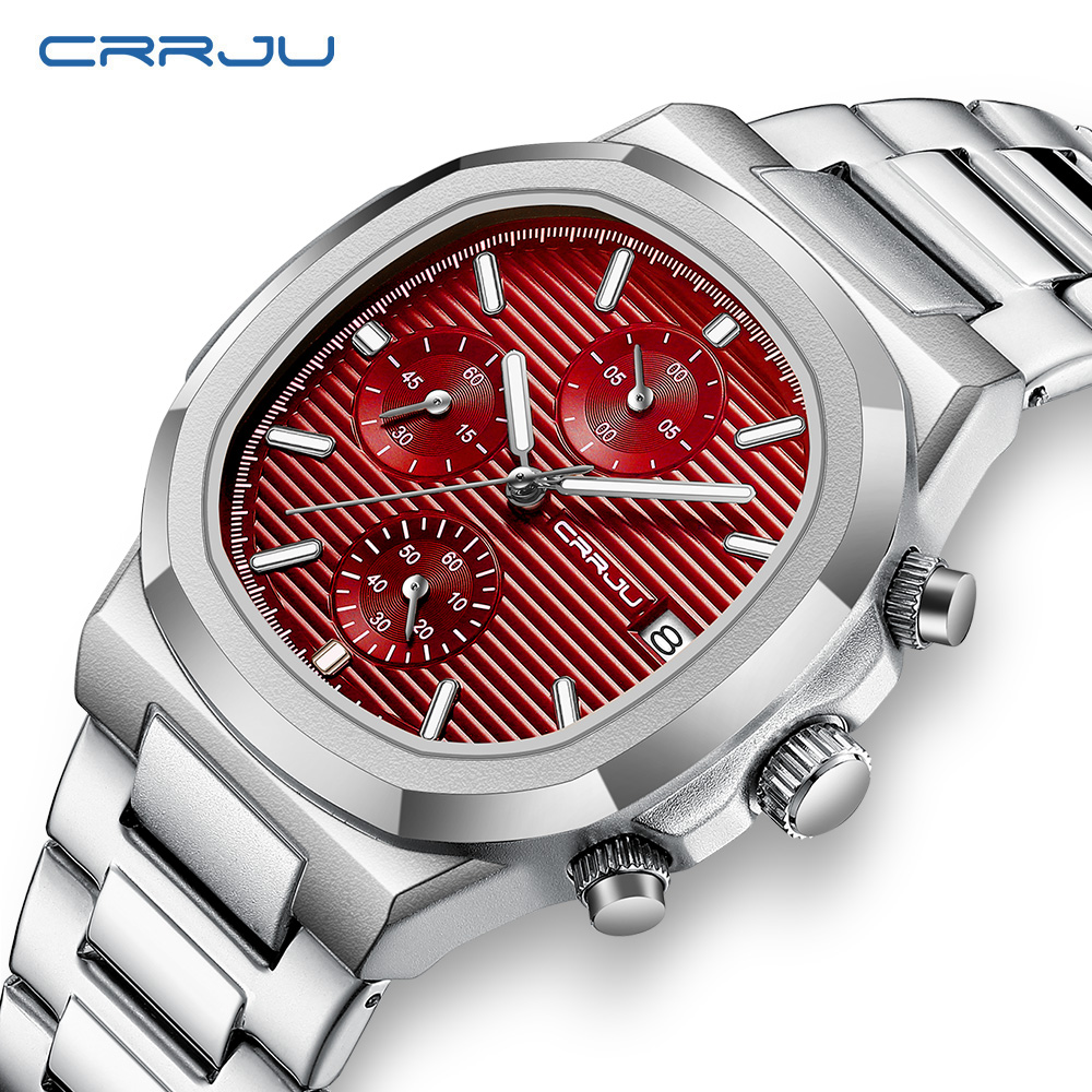 CRRJU Luxury Man Watch Busines - огляд і ціна Luxury Watch Hublot