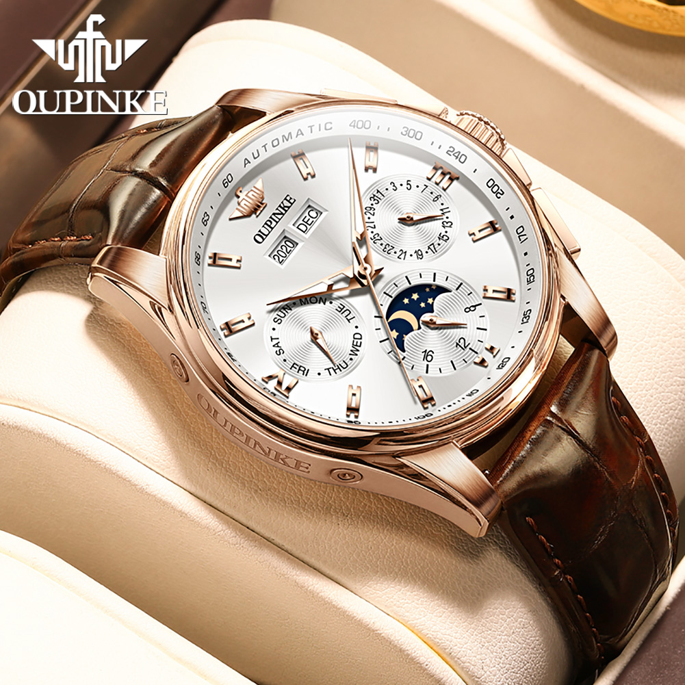 OUPINKE Men's Watches Casual T - огляд і ціна Sapphire Crystal Display