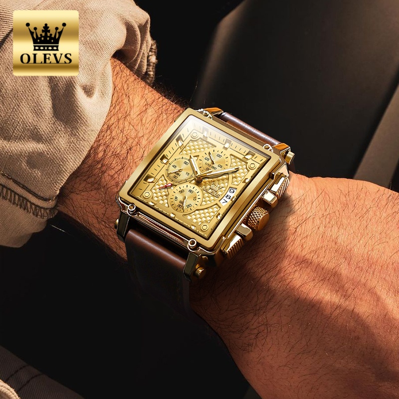 OLEVS Brand Mens Watches Water - огляд і ціна Luxury Watch Collection