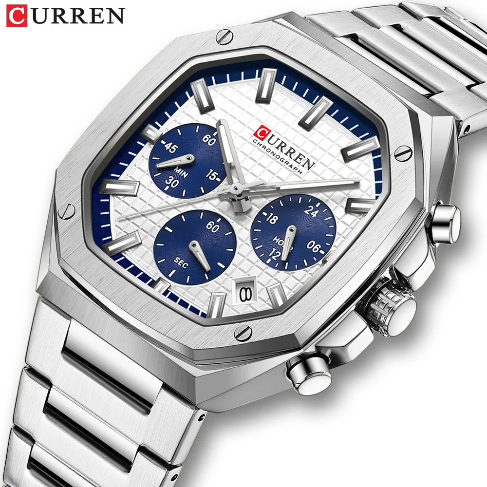 CURREN Men Watch Top Brand Lux - огляд і ціна Luxury Watch Hublot