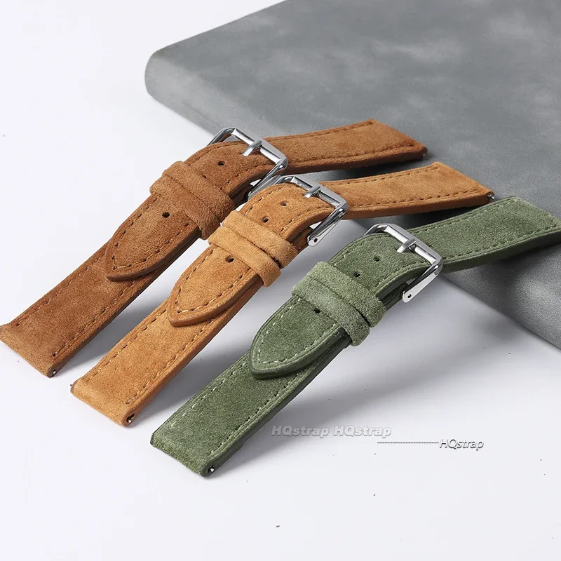 Suede Genuine Leather Watchban - огляд і ціна Luxury Watch Class