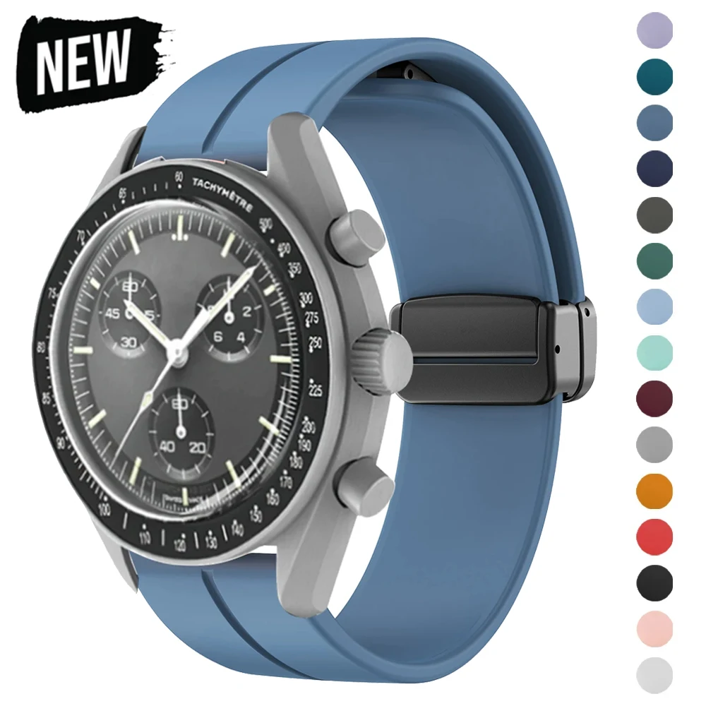 Silicone Strap For Omega X Swa - огляд і ціна Luxury Watch Omega